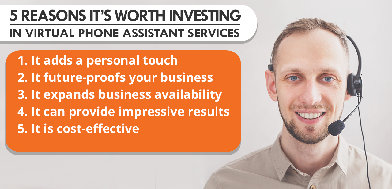 5 Reasons It’s Worth Investing in Virtual Phone Assistant Services