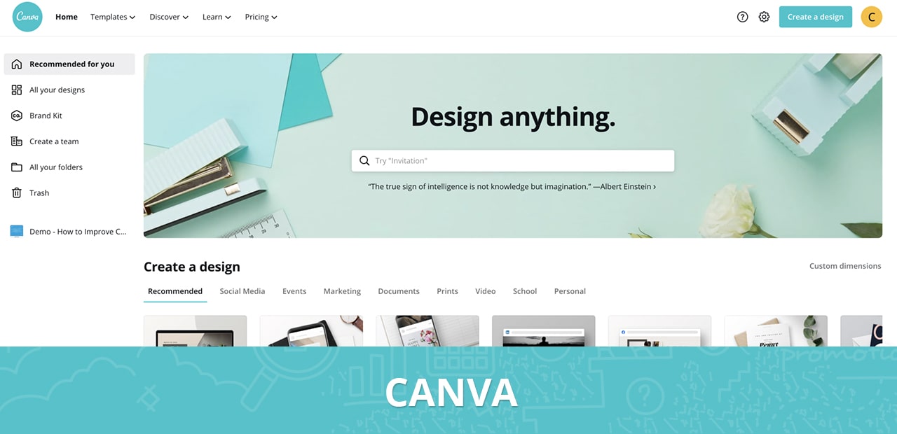 Free Productivity Apps Canva