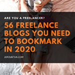 56 Freelance Blogs You Need to Bookmark In 2020